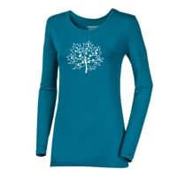 SONJA "MAPLE" ladies bamboo long sleeve T-shirt petroleum