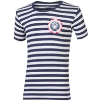 PIRAT dětské triko s bambusem blue-white stripes