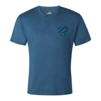 CHEEK men's coffee viscose t-shirt petroleum