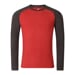 CC NDR mens functional long sleeve T-shirt anthracite/blue