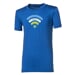 BRAM "SIGNAL" children's merino T-shirt black melnge