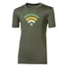 BRAM "SIGNAL" children's merino T-shirt black melnge
