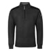 LOFOTEN men's sweater with short zipper navy melange