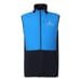 TORSTEN VEST men's hybrid vest with merino blue/blackened blue