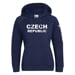 FUN HOODY CZECH LADY dámská mikina s kapucí black