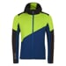 TERRITORY HOODY  pánská funkční sportovní mikina černá/sv.modrá/tm.modrá