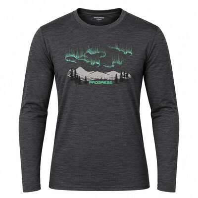 LOKI "OUTDOOR" men's merino T-shirt grey melange