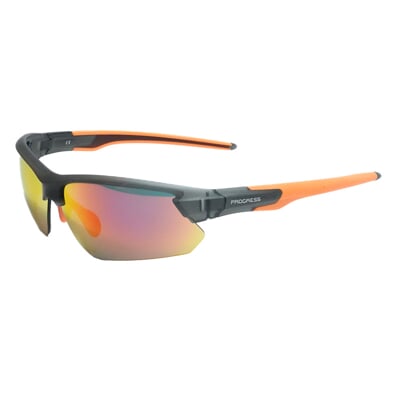 black/orange