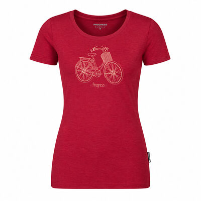 SASA "CITYBIKE" ladie's bamboo T-shirt chery