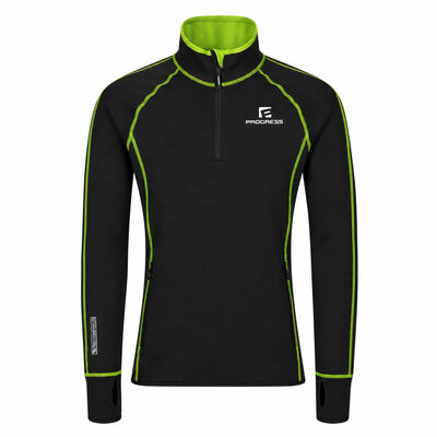 black/lime