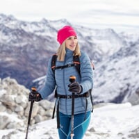 ACONCAGUA women's warm winter jacket china blue