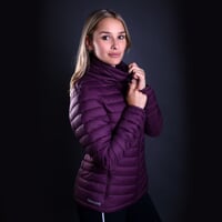 ACONCAGUA women's warm winter jacket grape wine