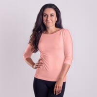 AKINA women's Bamboo T-shirt pink