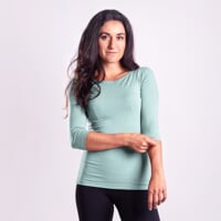AKINA women's Bamboo T-shirt teal
