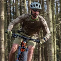 ARMAGEDON GLOVES full-finger cycling gloves olive/lime