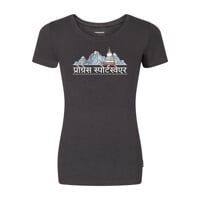 AROMA "NEPAL" women's t-shirt with coffee viscose anthracite