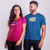 AROMATIC "KCT" men's outdoor T-shirt petroleum