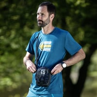 AROMATIC "KCT" men's outdoor T-shirt petroleum
