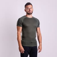 BA NKR 2CA men's functional T-shirt khaki green