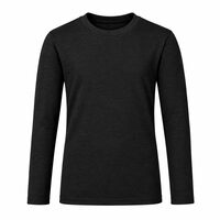 BAMBOO LS ORIGINAL  kid's T-shirt  black
