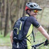 BIKER 5 cycling backpack black/lime