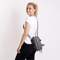 BOTTLE BAG multifunctional bag dk.grey