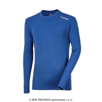 CC TDR mens functional long sleeve T-shirt blue