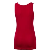 CELEBRITY ladies bamboo singlet wine red