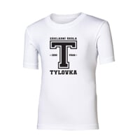 Triko dětské bambus bílá ZŠ J.K.TYLA white A