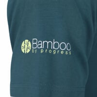 E NKR pánské tričko krátký rukáv bambus zelená