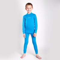 E SDND kids bamboo tights black/yellow sew.