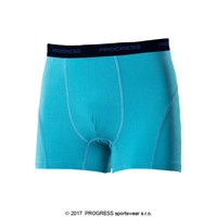 E SKN mens bamboo boxer shorts black/Lt.green sew.