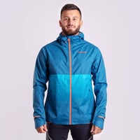 ELITE MAN men's multifunctional jacket petroleum/orange