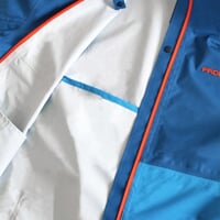 ELITE MAN men's multifunctional jacket petroleum/orange