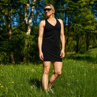 EMILY omen's sportsdress with bambo black
