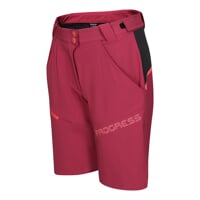 GENIA BIKE SHORTS for women wine red/black