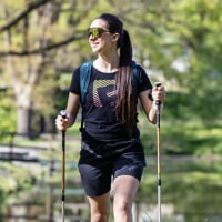 GENIA SHORTS ladie's outdoor shorts black