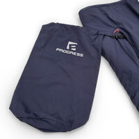 HESTIE reversible women's jacket with merino blackened blue/red violet