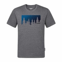 HRUTUR "FOREST" short sleeve merino T-shirt navy