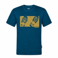 HRUTUR "RAM" short sleeve merino T-shirt grey melange
