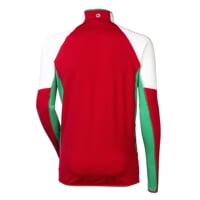 HUNGARY pánská funkční sportovní mikina v národních barvách red/white/green