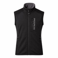 HUNTER VEST men's full-zip technical vest black