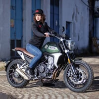 JAWA women's jacket black