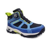 JUNIOR TREK MID WP boots with membrane black/blue/navy