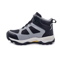JUNIOR TREK MID WP boots with membrane black/grey