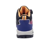 JUNIOR TREK MID WP boots with membrane black/raspberry/navy