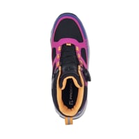 JUNIOR TREK MID WP boots with membrane black/raspberry/navy