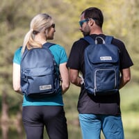 LAX 22L backpack dk.blue melange