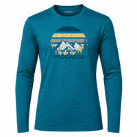 LOKI "REFLECTION" men's merino T-shirt grey melange