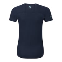 MA NKRZ 125 women's merino short-sleeved T-shirt blackened blue